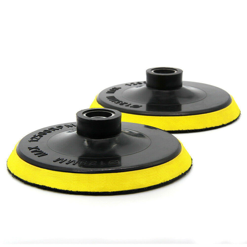 6 inches Backing Plate for Polishing Buffering Soft Wool with Hook and Loop Pad