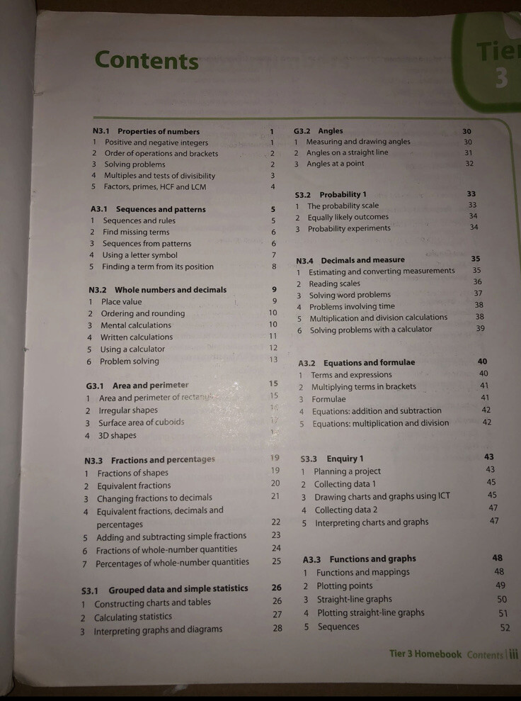 Maths Y7 Textbook