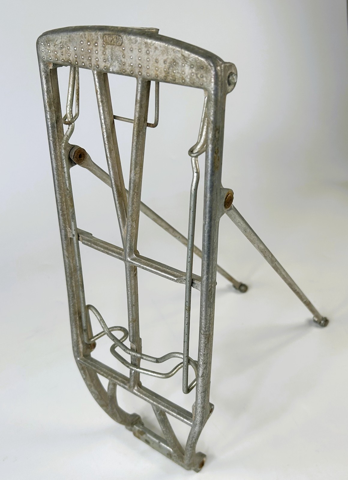 Vintage Spring Trap Rear Bike Rack Bike Carrier Luggage K.Y.F. Aluminum
