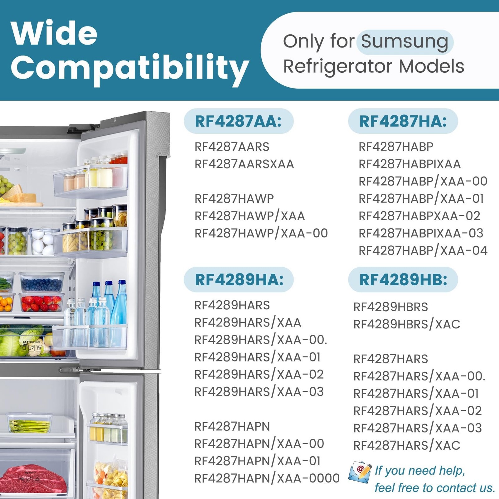 Upgraded DA97-08406A, DA97-08406B/C Refrigerator Door Shelf Replacement for S...