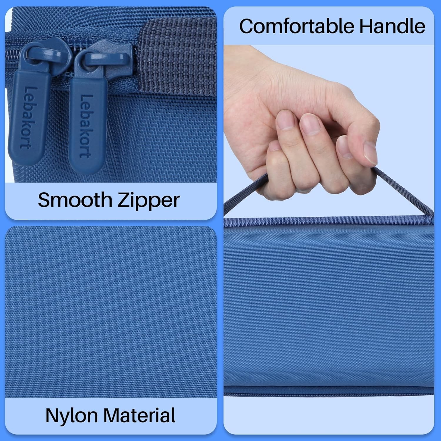 Hard Case Compatible with Blue Tees Golf Player+ GPS Speaker (Navy Case)