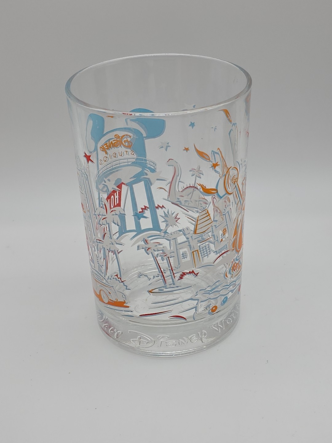 Disney Remember The Magic Drinking Glass Cup Disney Hollywood Studios