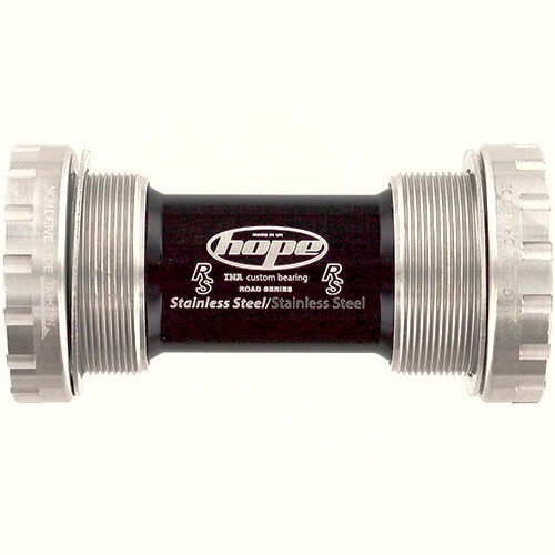 Hope Road BSA Bottom Bracket 24mm Threaded 68mm - Silver - Brand New