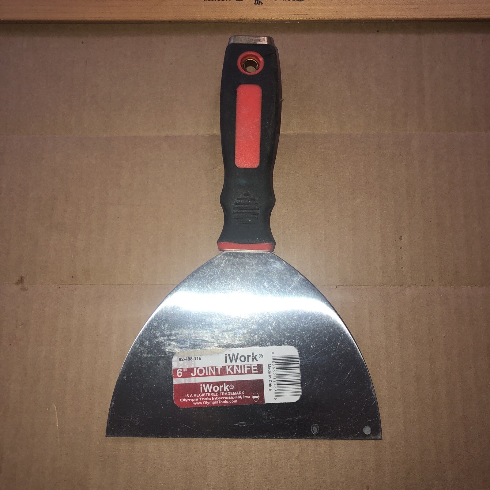 Brand New 6” Joint Knife with Cushioned Handle !