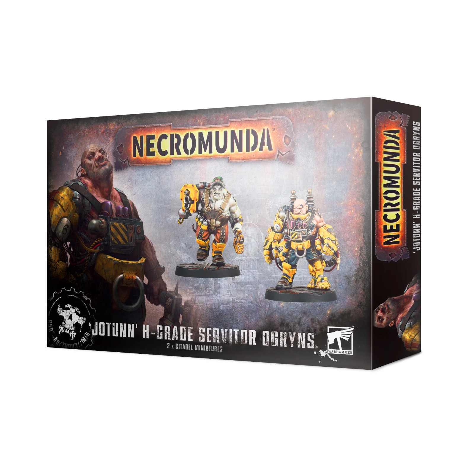 Jotunn H-Grade Industrial Servitor Ogryns - Warhammer Necromunda - New! 300-64