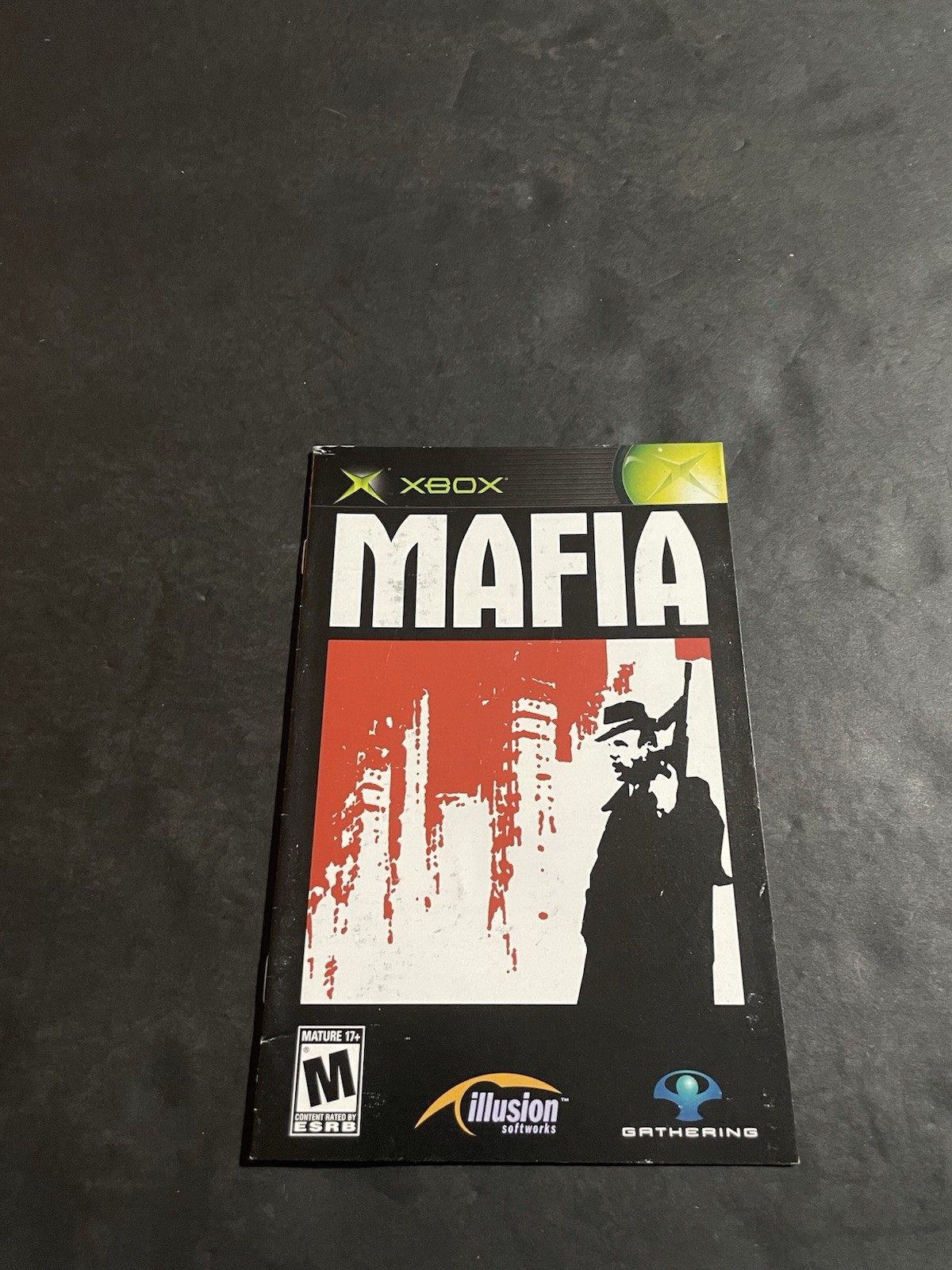 Mafia Xbox Manual only
