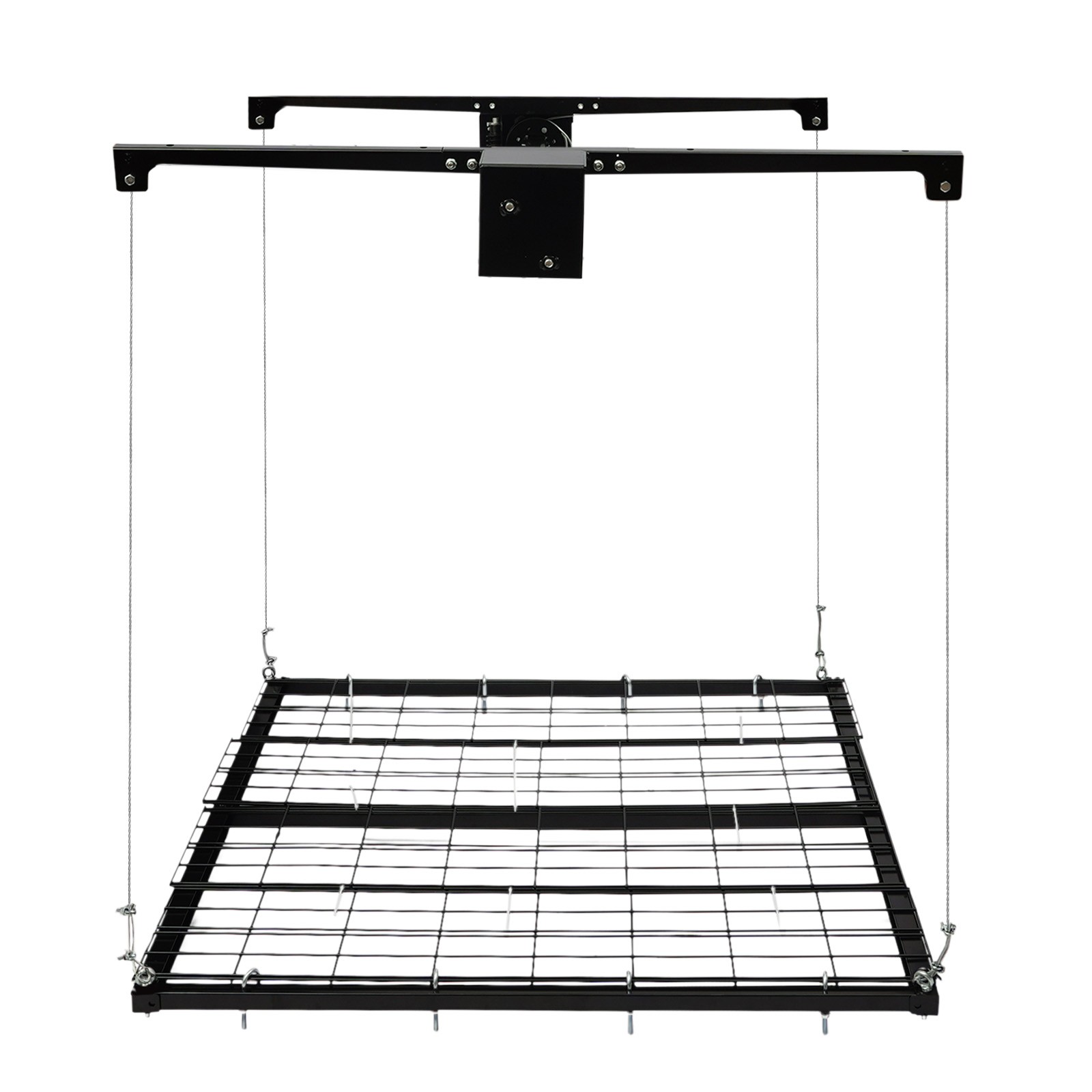Overhead Garage Lifting Storage Rack, Garage Storage Rack, Adjustable Height Gar