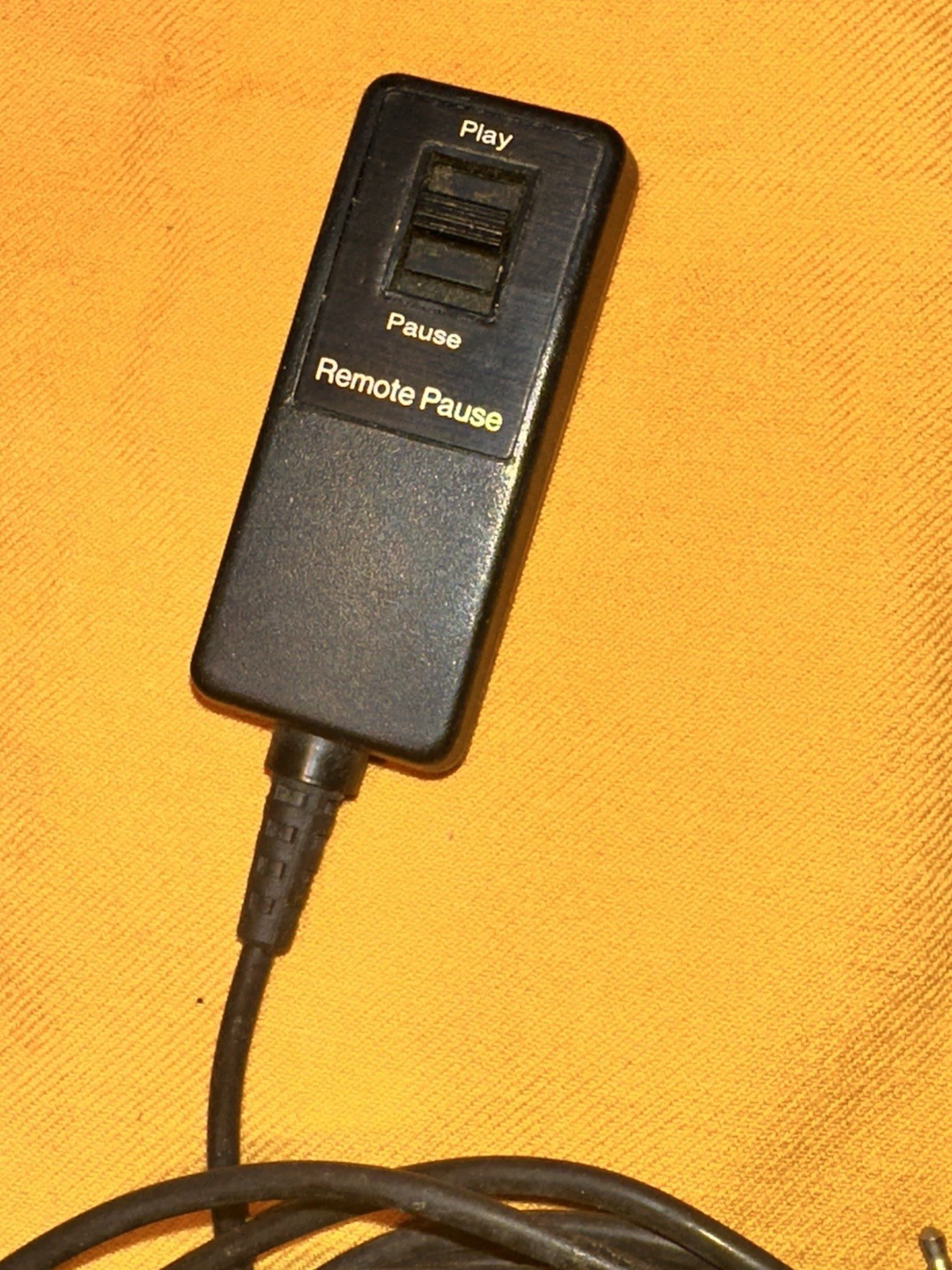 Camera Remote Play / Pause Switch VCR Cord Vintage