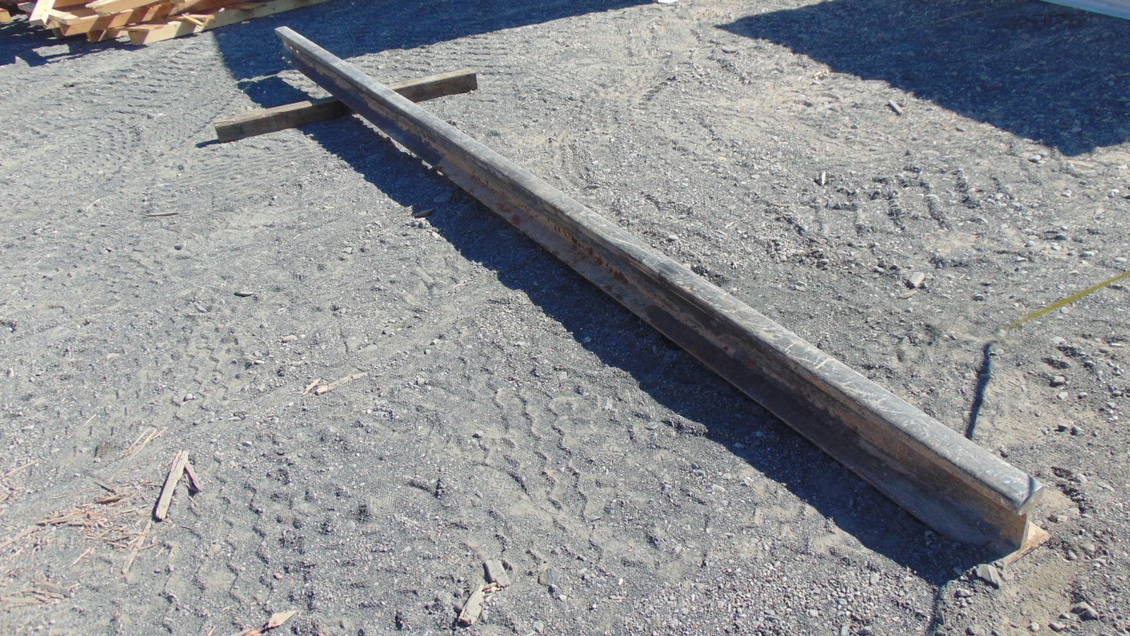 Steel Railroad Rail - 14-1/2" x 5-1/4" x 5-1/4" - Blacksmith, Anvil, Beam, Forge