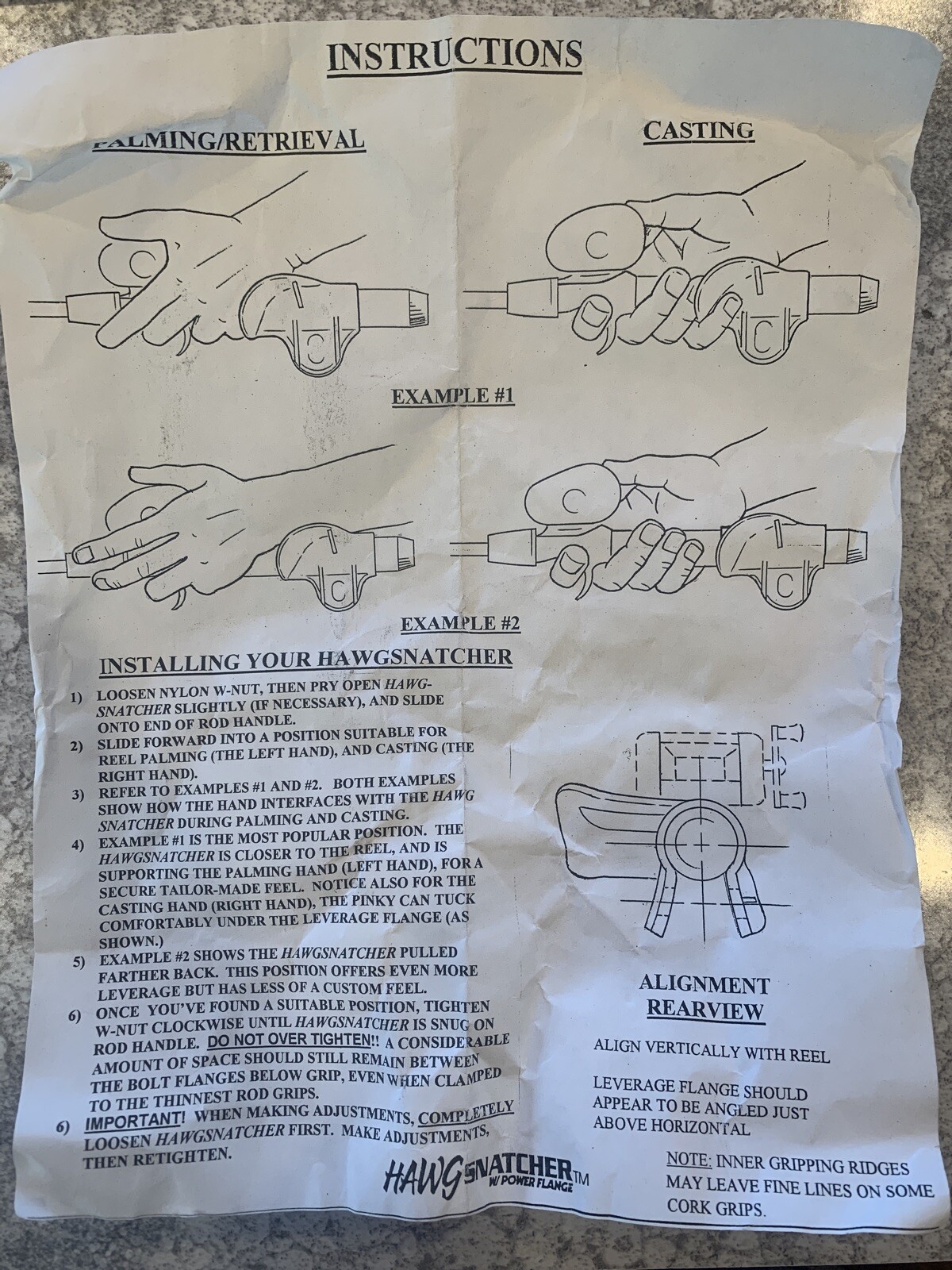 Hawg Snatcher Hook Setting Device