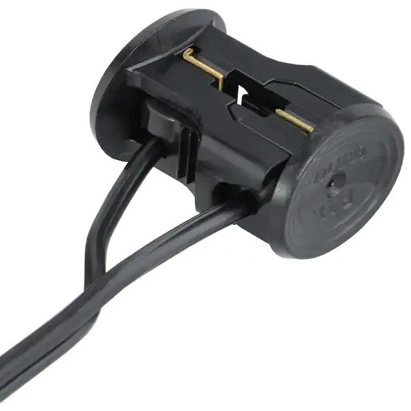 Low Voltage Black Replacement Cable Connector (2-Pack)