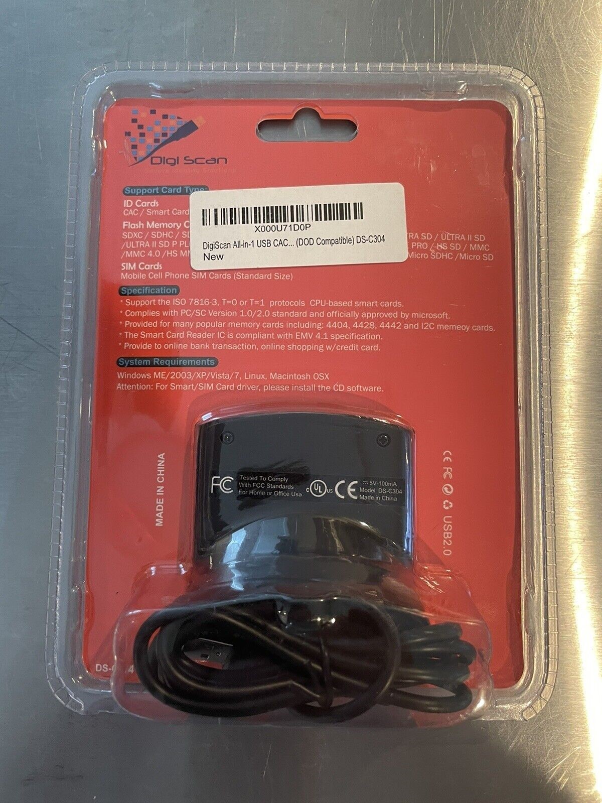 Digiscan Smart Card Reader