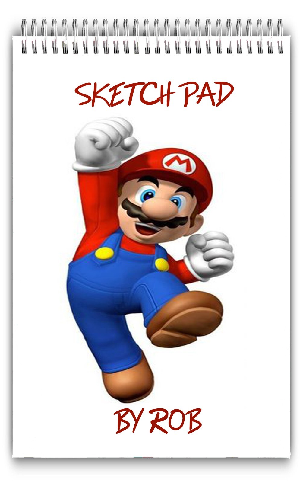 A4 PERSONALISED SKETCH BOOK /PERSONALISED DRAWING PAD/A4 NOTEBOOK/ NOTE PAD A4