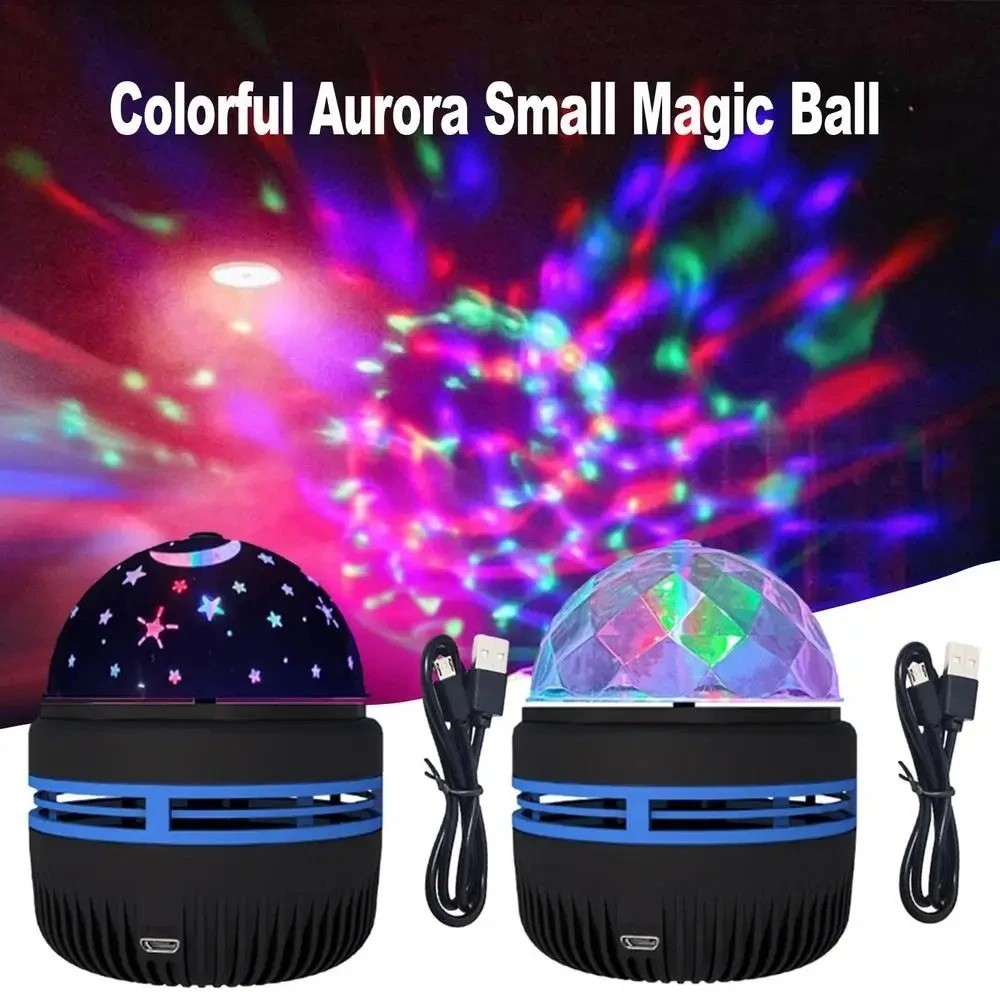 LED Starry Sky Night Light USB Projector Moon Star Room Decor Lamp