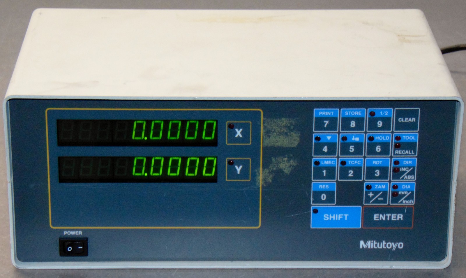 Mitutoyo APL-321L 2 Axis Digital Gauge / Readout