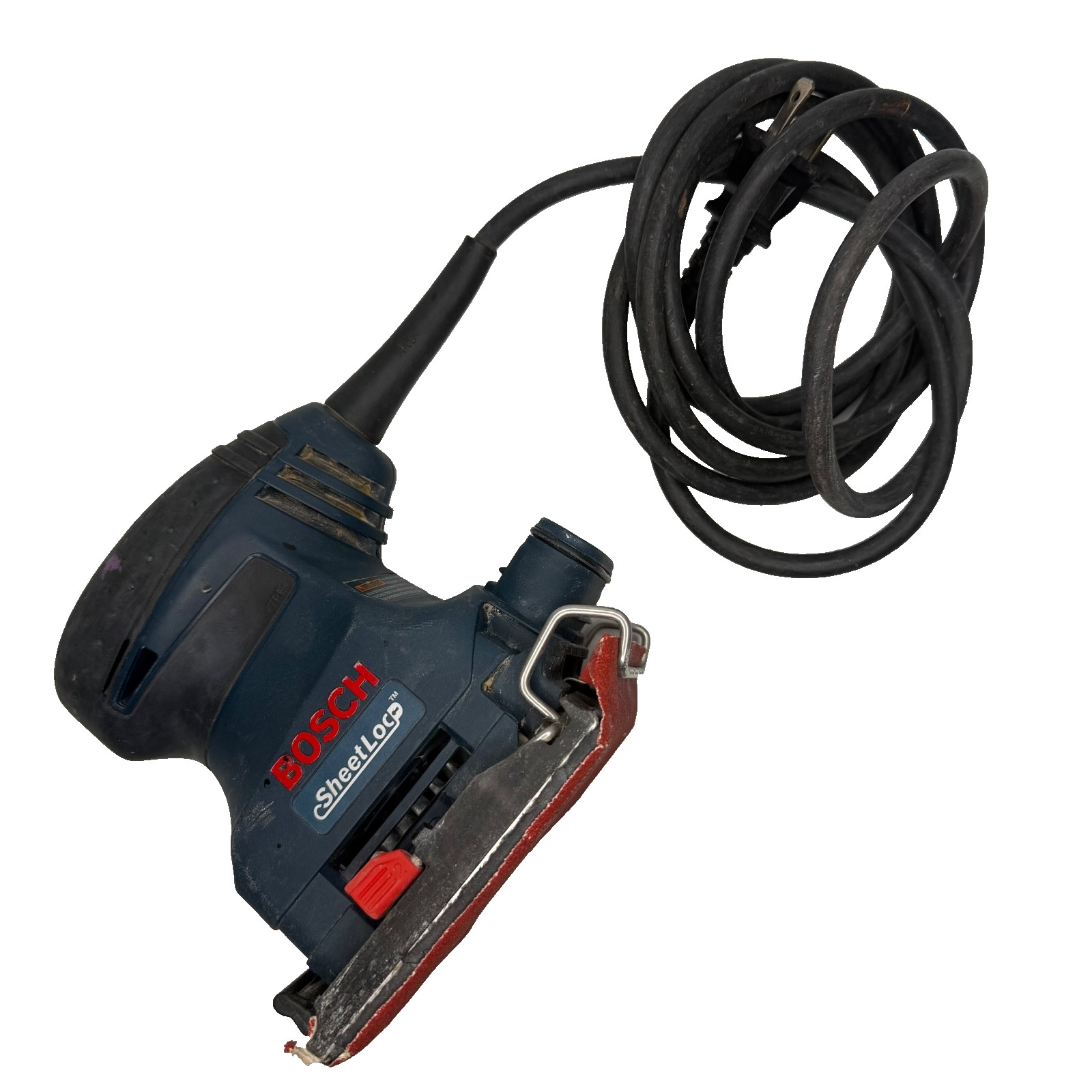 Bosch 1297D 1/4-Sheet Orbital Finishing Sander SheetLoc System – No Dust Catcher