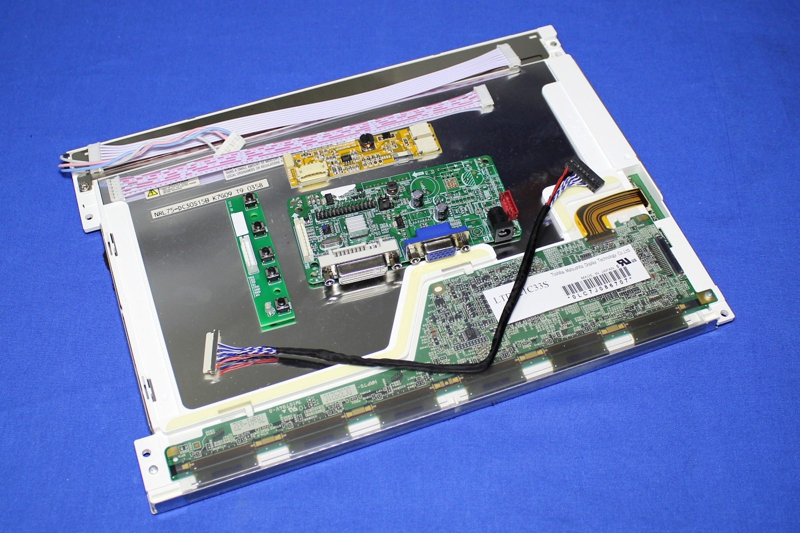 12.1 inch sunlight readable LCD kit, P/N: MS121RSBLCDKIT1200, 1200 nits