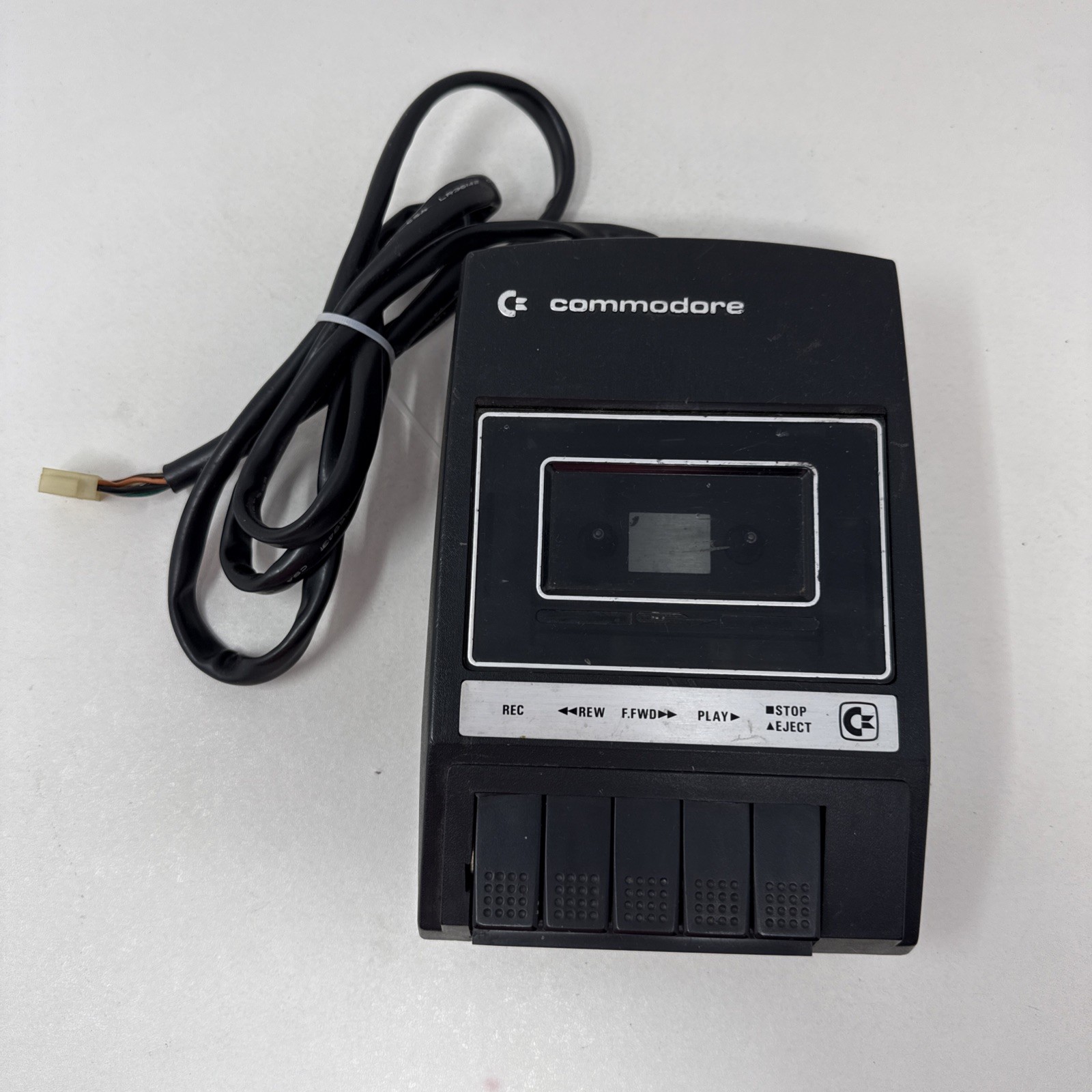 Commodore 1530 Datasette Cassette Tape Drive C64 VIC-20 Untested