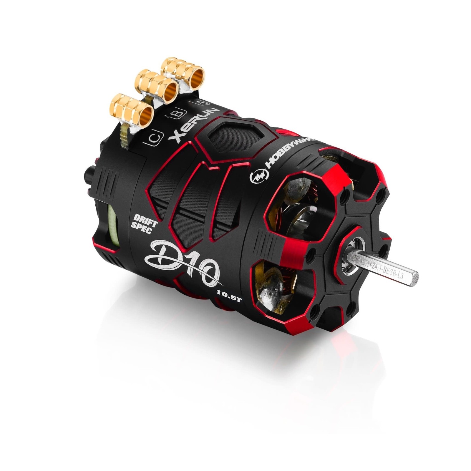 HWI30401135 XERUN D10 BRUSHLESS DRIFT MOTOR - 10.5T 4600KV, PASSION EDITION