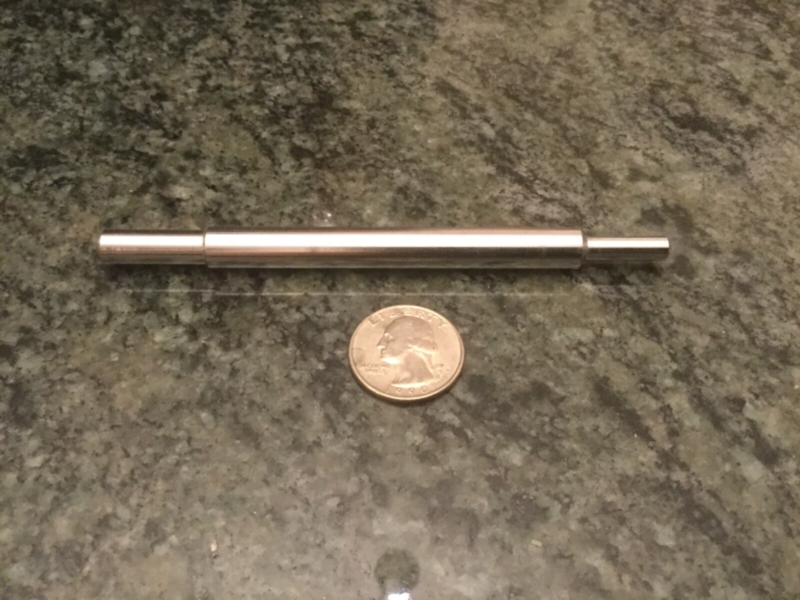 enco magnetic machine shop stand rod 5 inches long 3/8 x 5/16 x 1/4 chrome bar