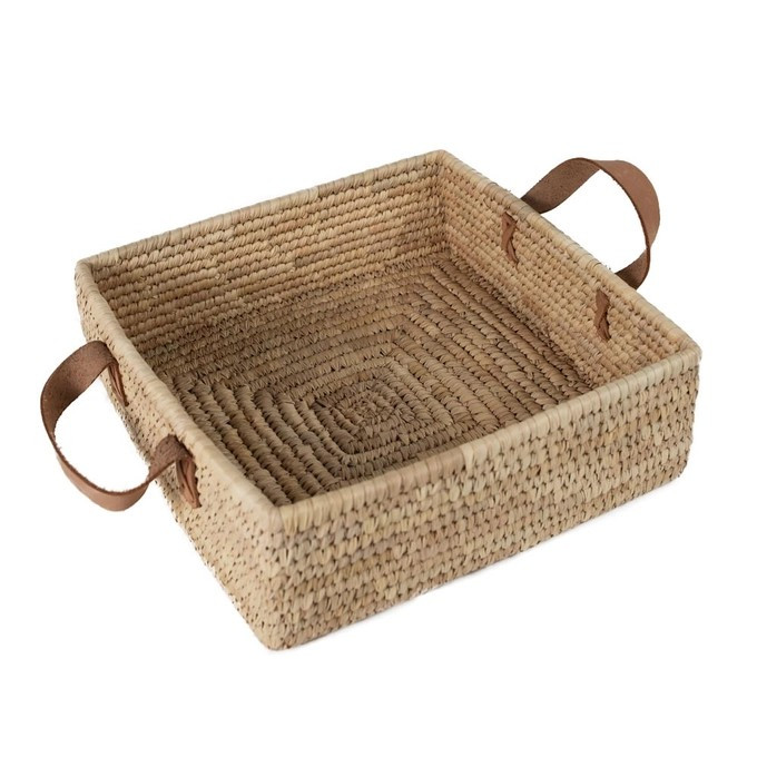 Handwoven Square Basket | Date Palm