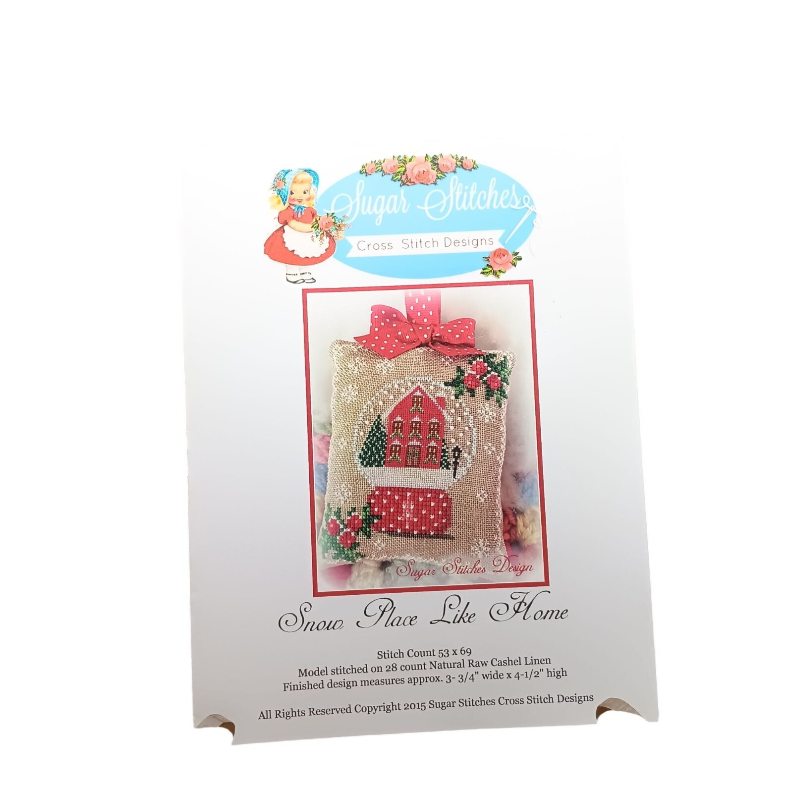 Sugar Stitches Cross Stitch Design "Snow Place Like Home" Pattern Counted Stitch