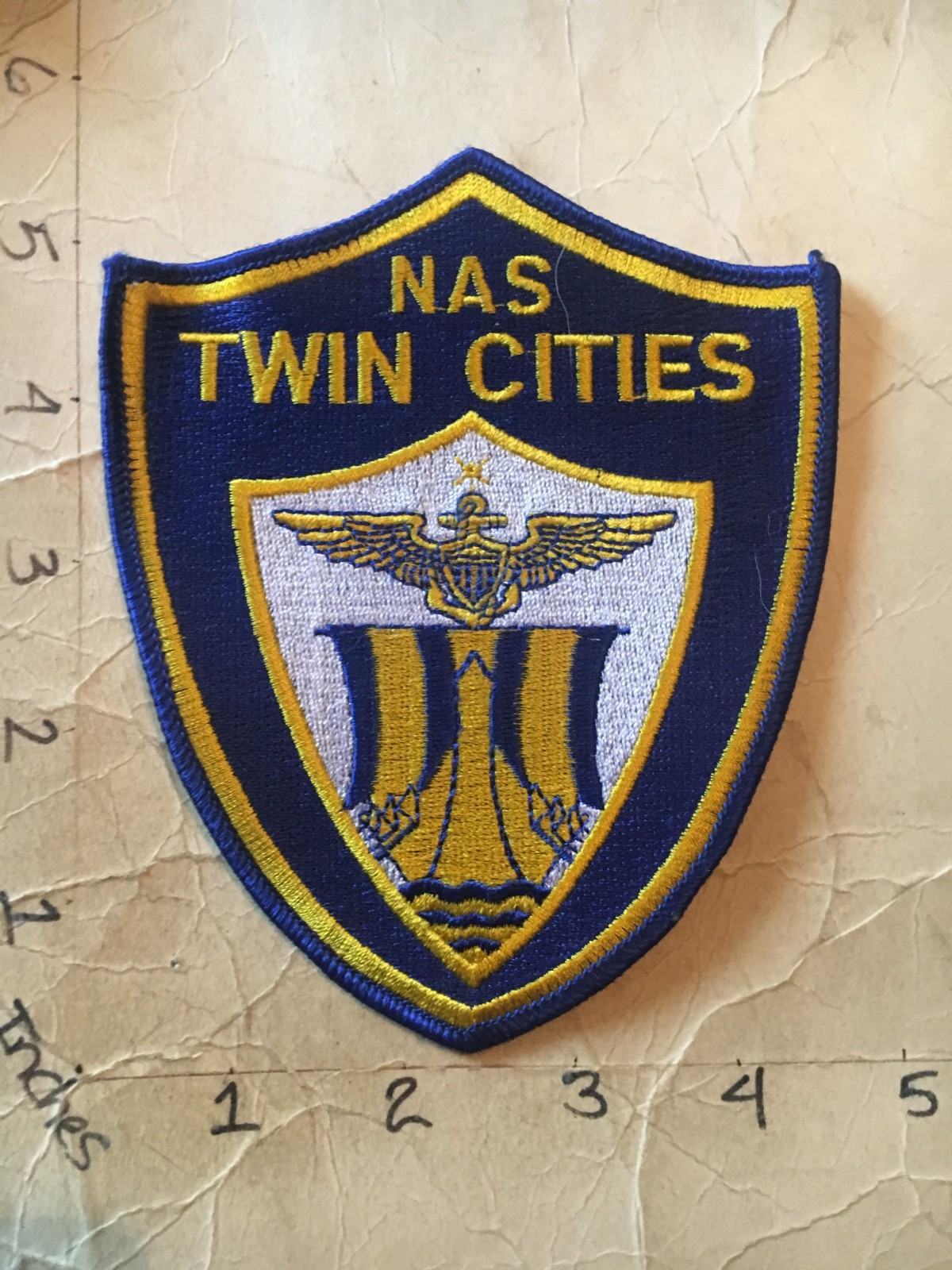 US NAVY Naval Air Station Twin Cities Squadron Patch 7/7/25