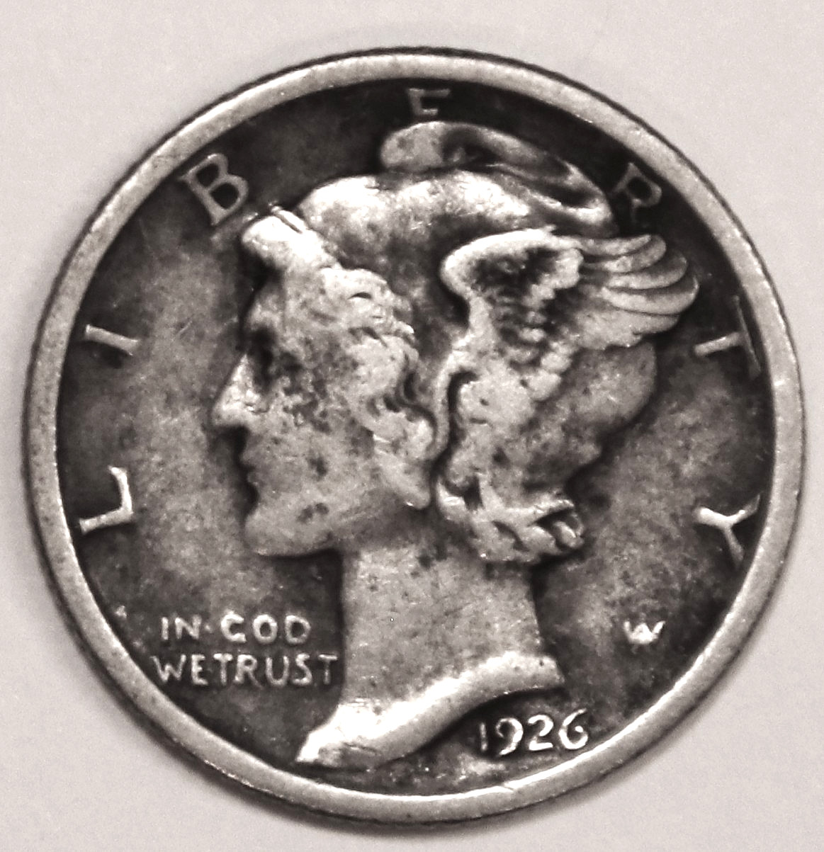 1926-P Mercury Dime - Very Fine - #4165ED3