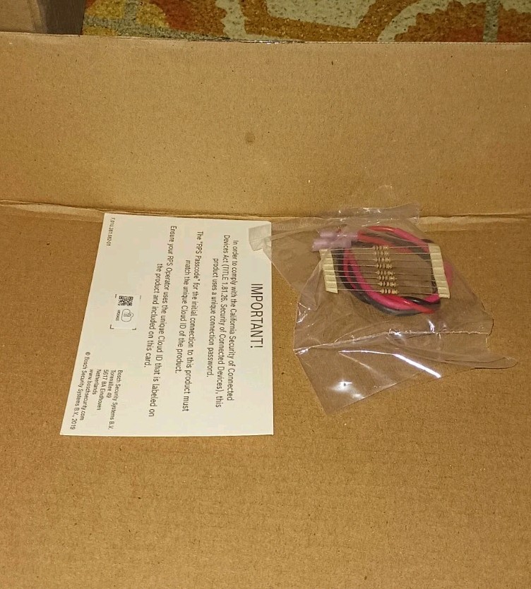 Bosch B8512G Control Panel IP 8 Areas 99 Points MPN B8512G Security System
