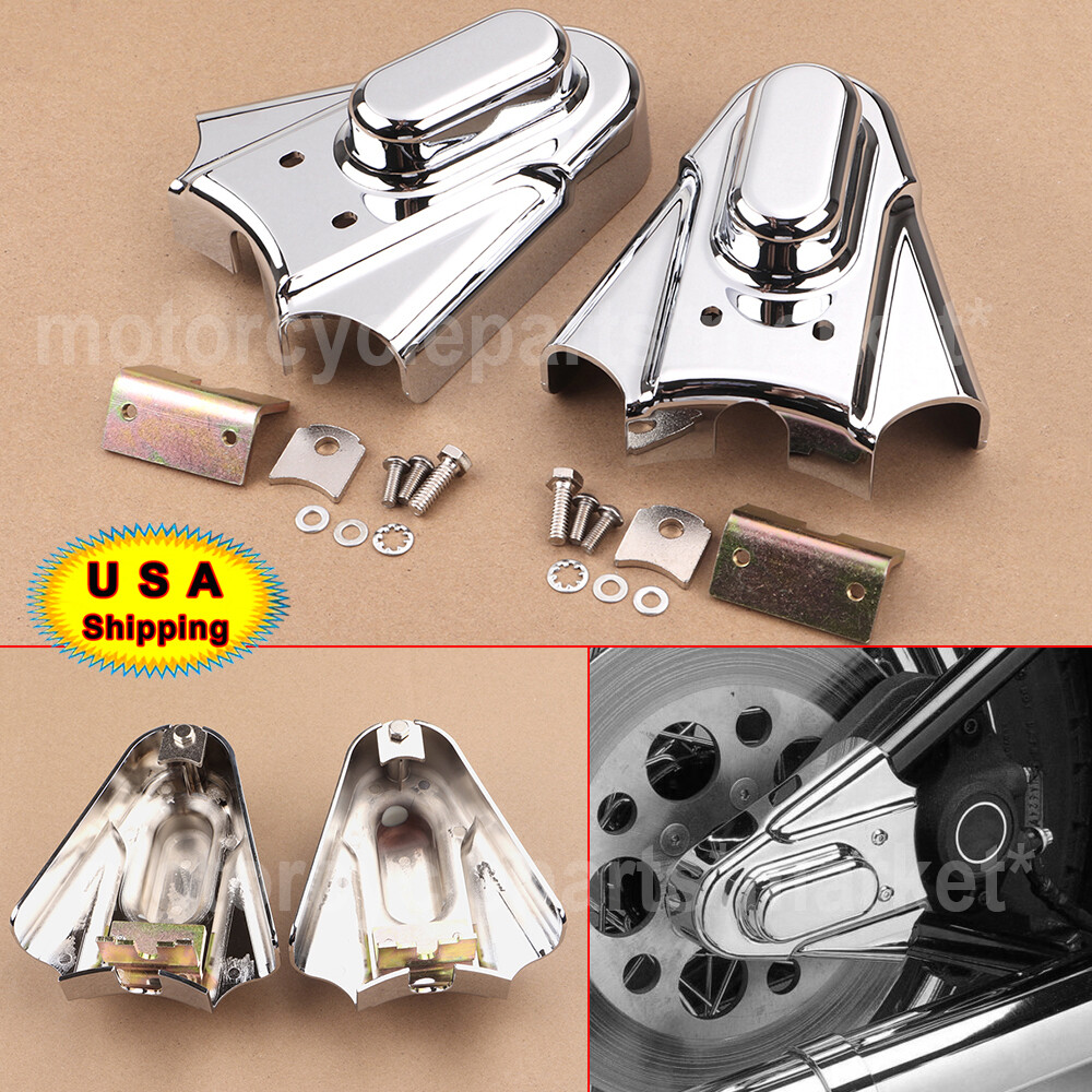 Phantom Rear Swing Arm Covers for Harley Softails Custom FXSTC 86-99 FXSTS 88-05