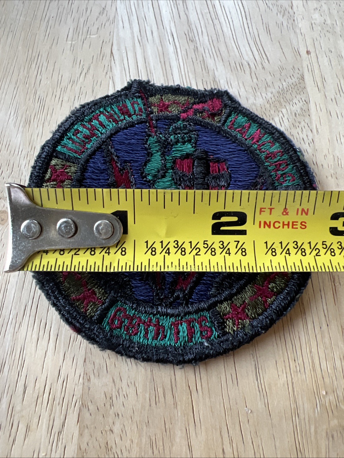 USAF 68th Tactical Fighter Squadron Patch Lightning Lancers