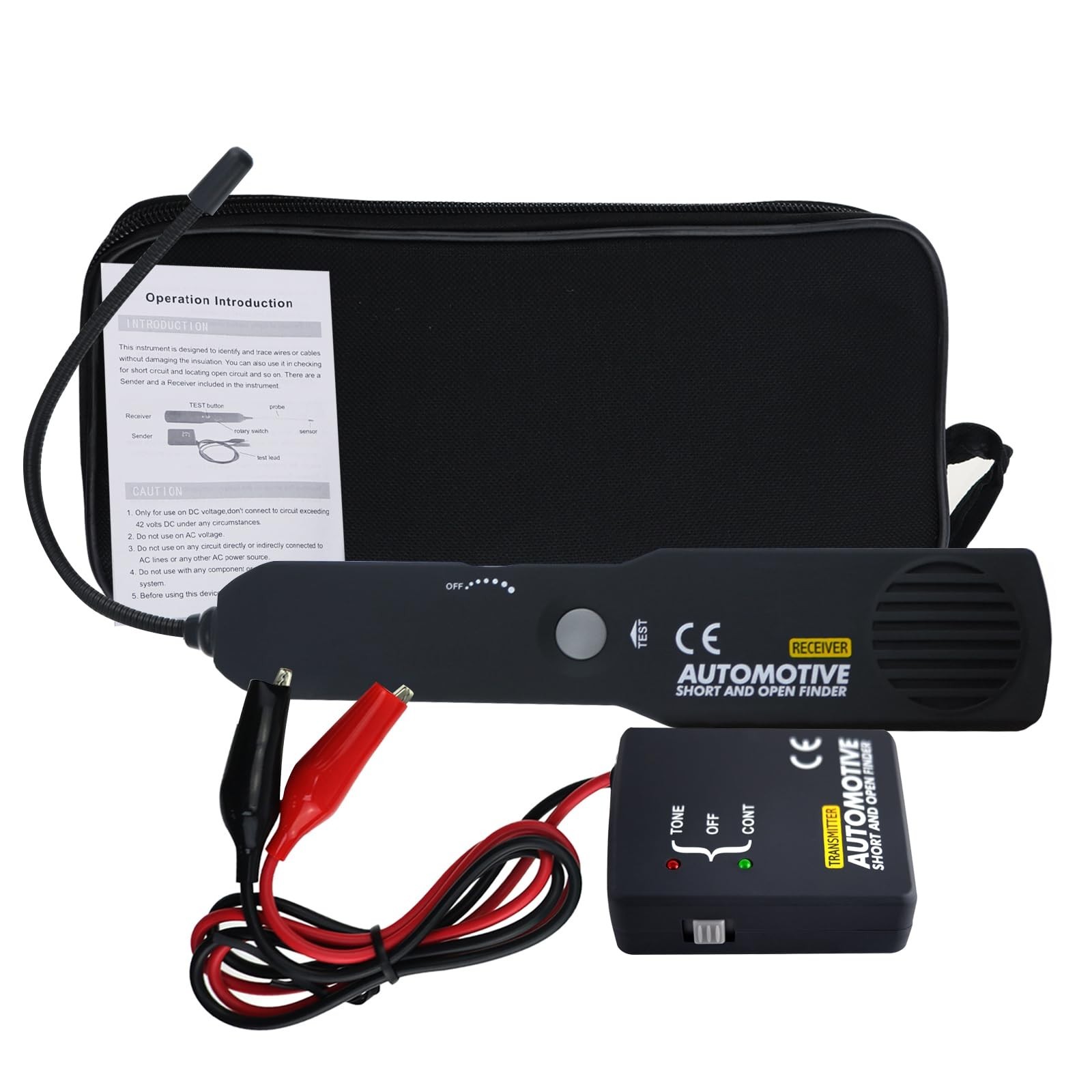 Electrical Circuit Tester Cable Tracker, Automotive Wire Tracer, Short/Open Find