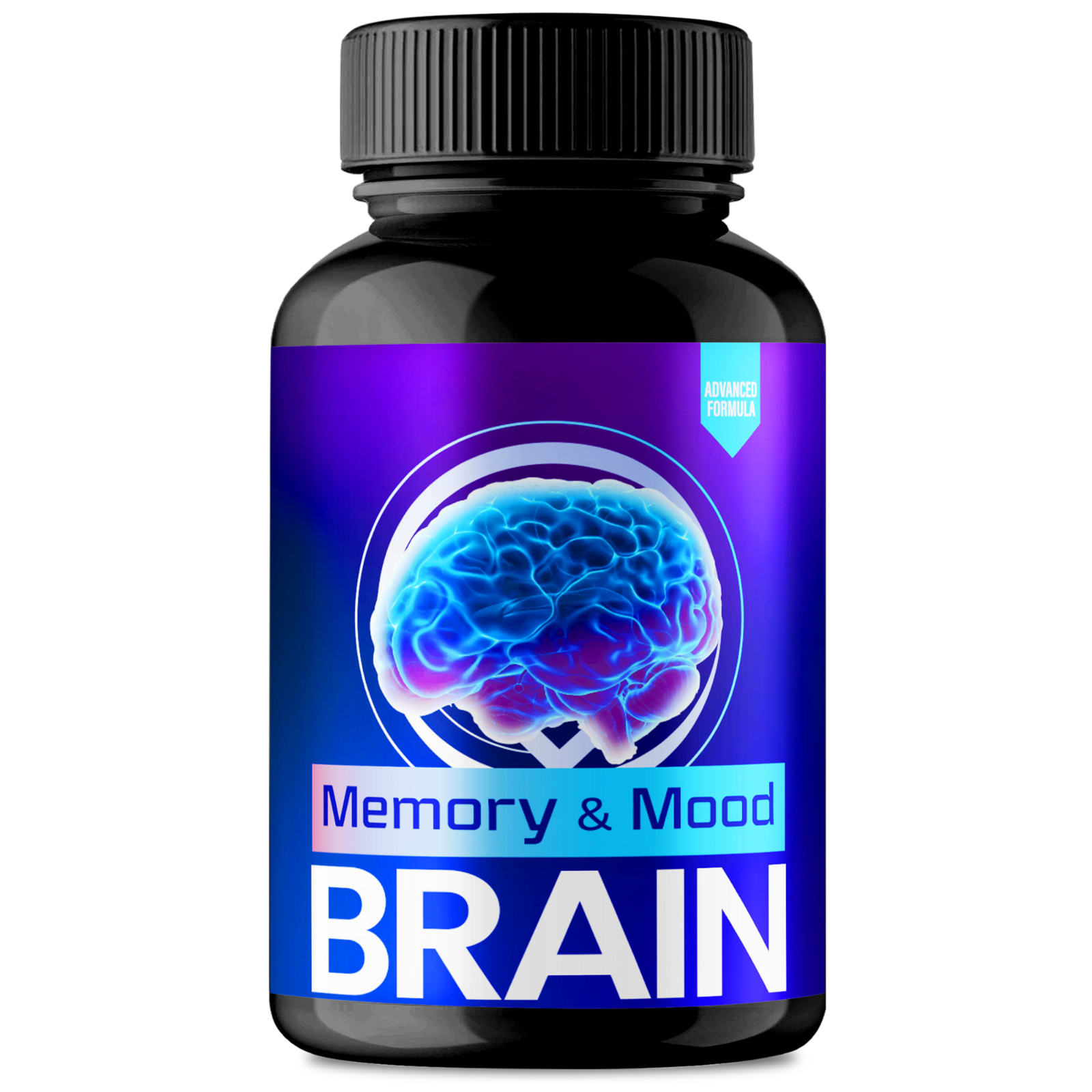 Brain Memory and Mood Capsules Supplements for Brain Health & Memory 60 Capsule