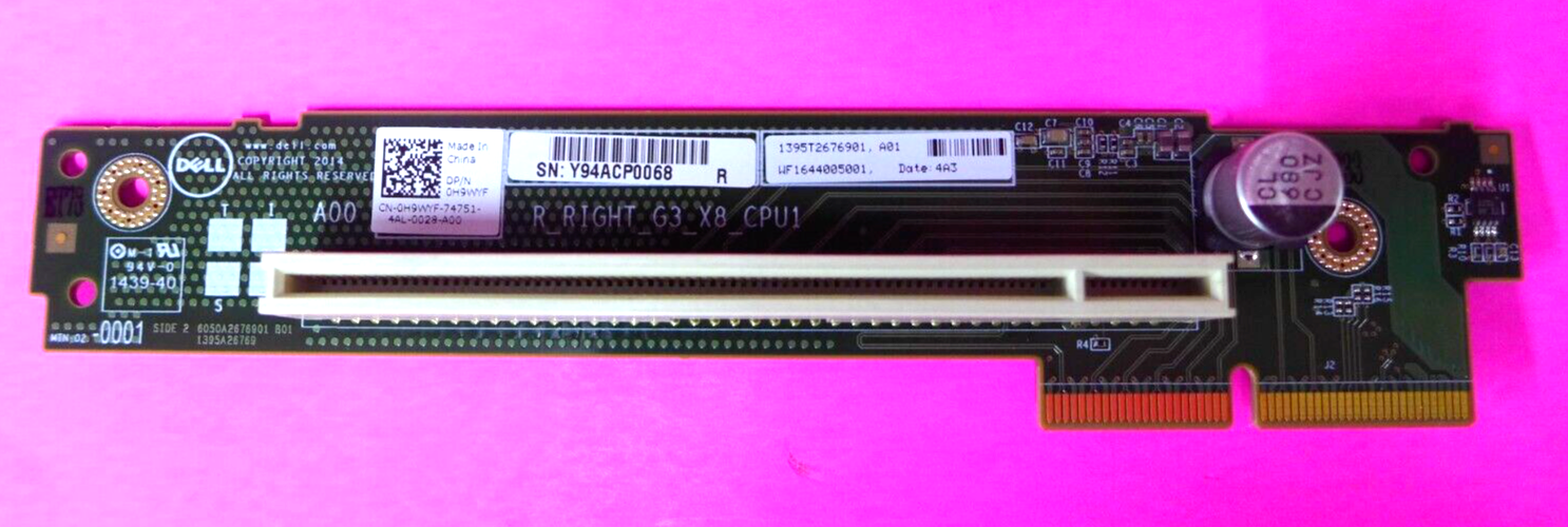NEW Dell PowerEdge C4130 PCI-E Riser Card H9WYF