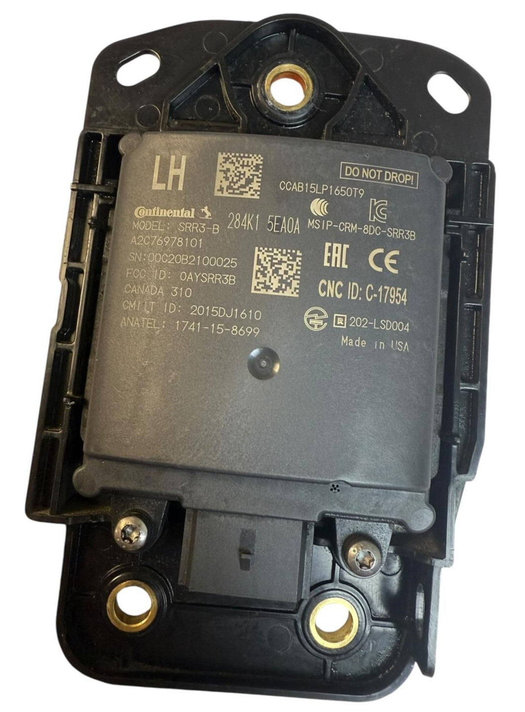 2020-2022 NISSAN VERSA LEFT BLIND SPOT SENSOR MODULE 284K15EA0A OEM