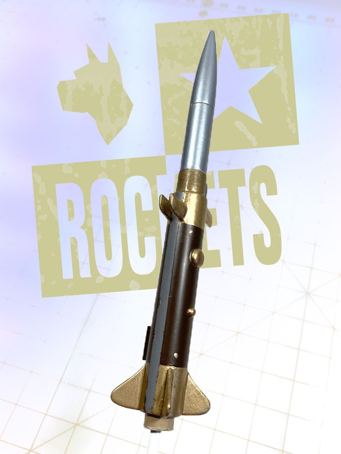 SwitchBlade Model Rocket Kit by Dog Star Rockets