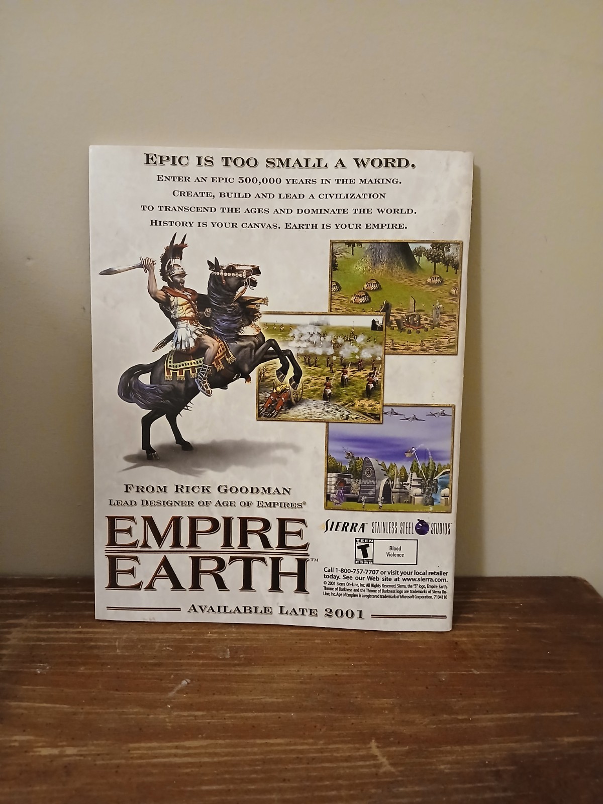 Throne of Darkness PC Game 2001 Manual Only