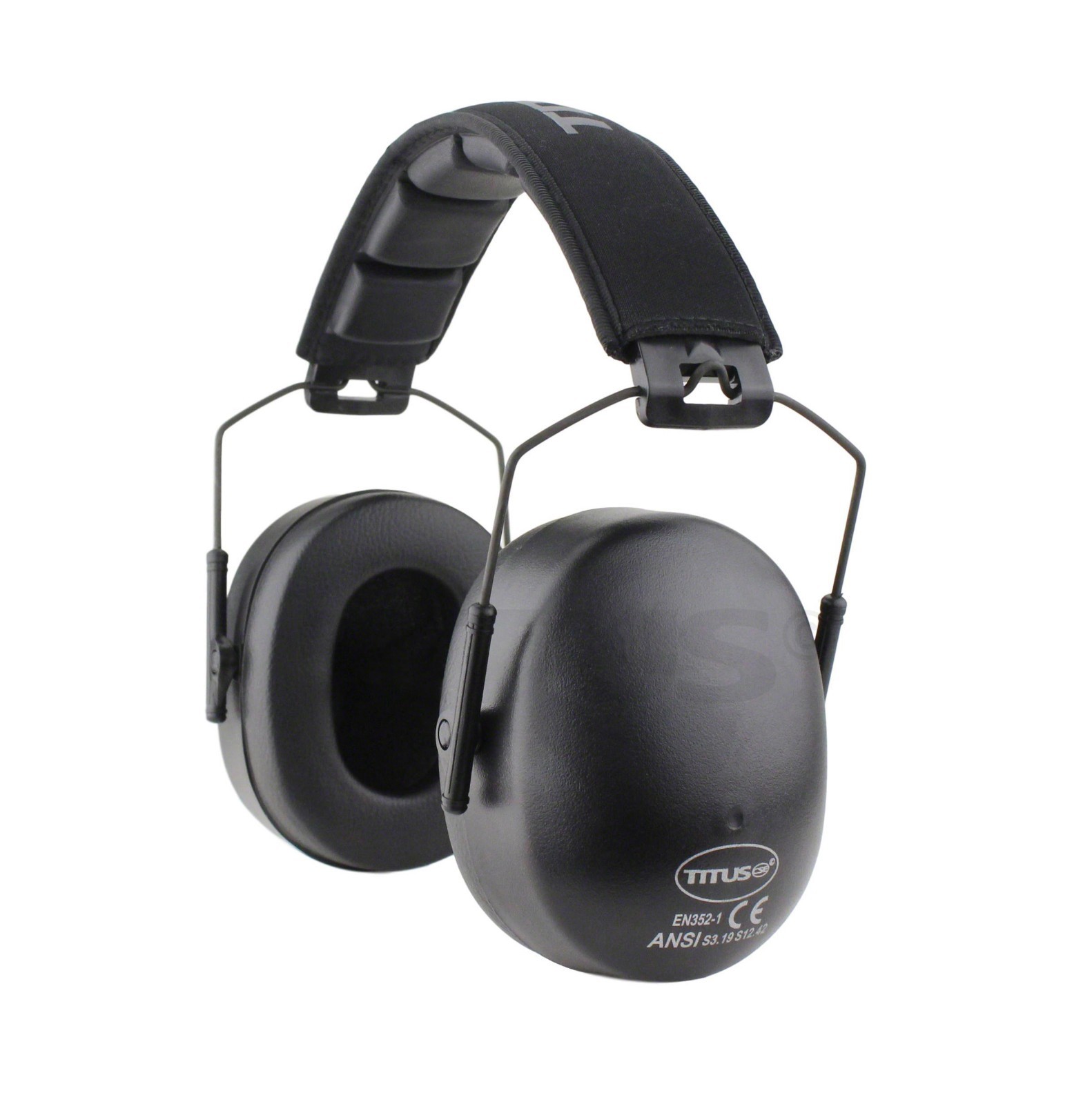 TITUS Highest Oynx 37 NRR Noise Reduction Ear muffs Hearing Protection Earphones