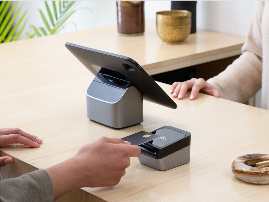 Shopify POS System For 10.2” Ipad ( Stand+ Dock+Tap&Chip Reader)