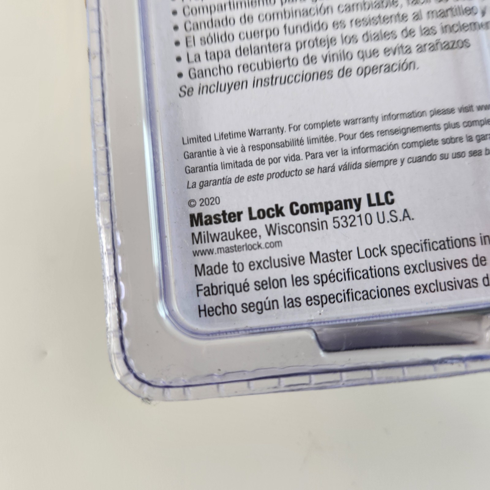 Master Lock 5400T Portable Lock Box 2-Pack Holds 5 Keys NEW