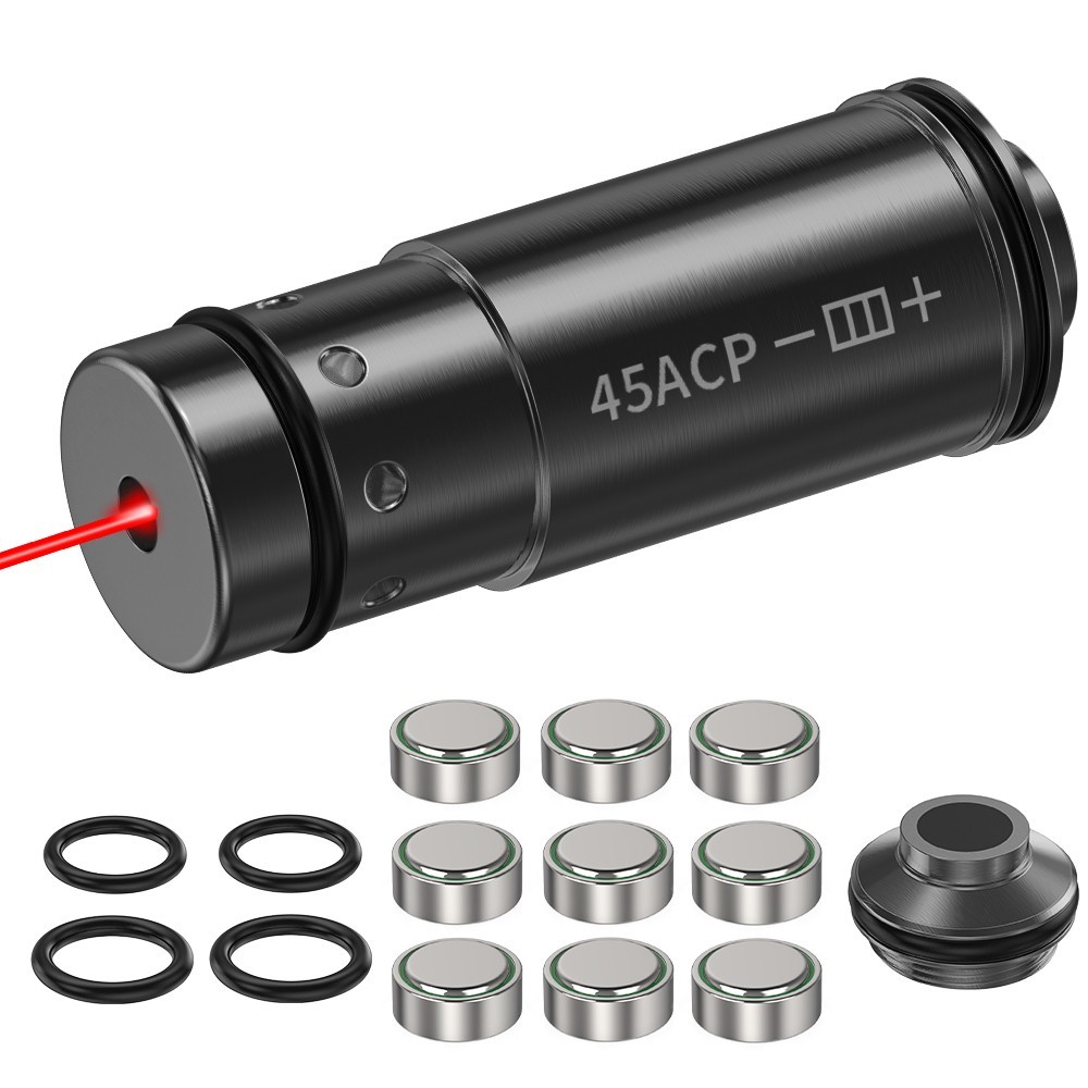 45ACP dry-fire laser trainer — train at home, no real ammunition needed.