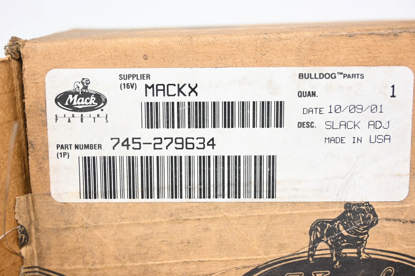 Mack 745-279634, 279634 Bendix Slack Adjuster NOS