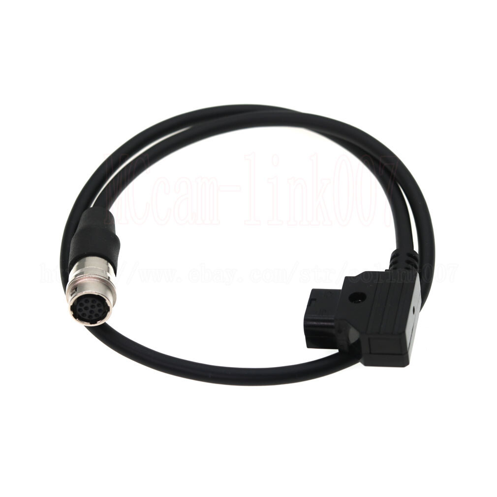B4 Lens Cable,12 Pin Hirose to D-tap GH4 Power B4 2/3" Fujinon Nikon Canon Lens