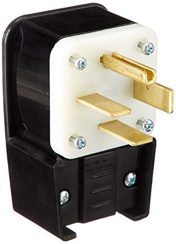 8462-P 60 Amp 250 Volt- 3PY Straight Blade Plug Industrial Grade Groundi