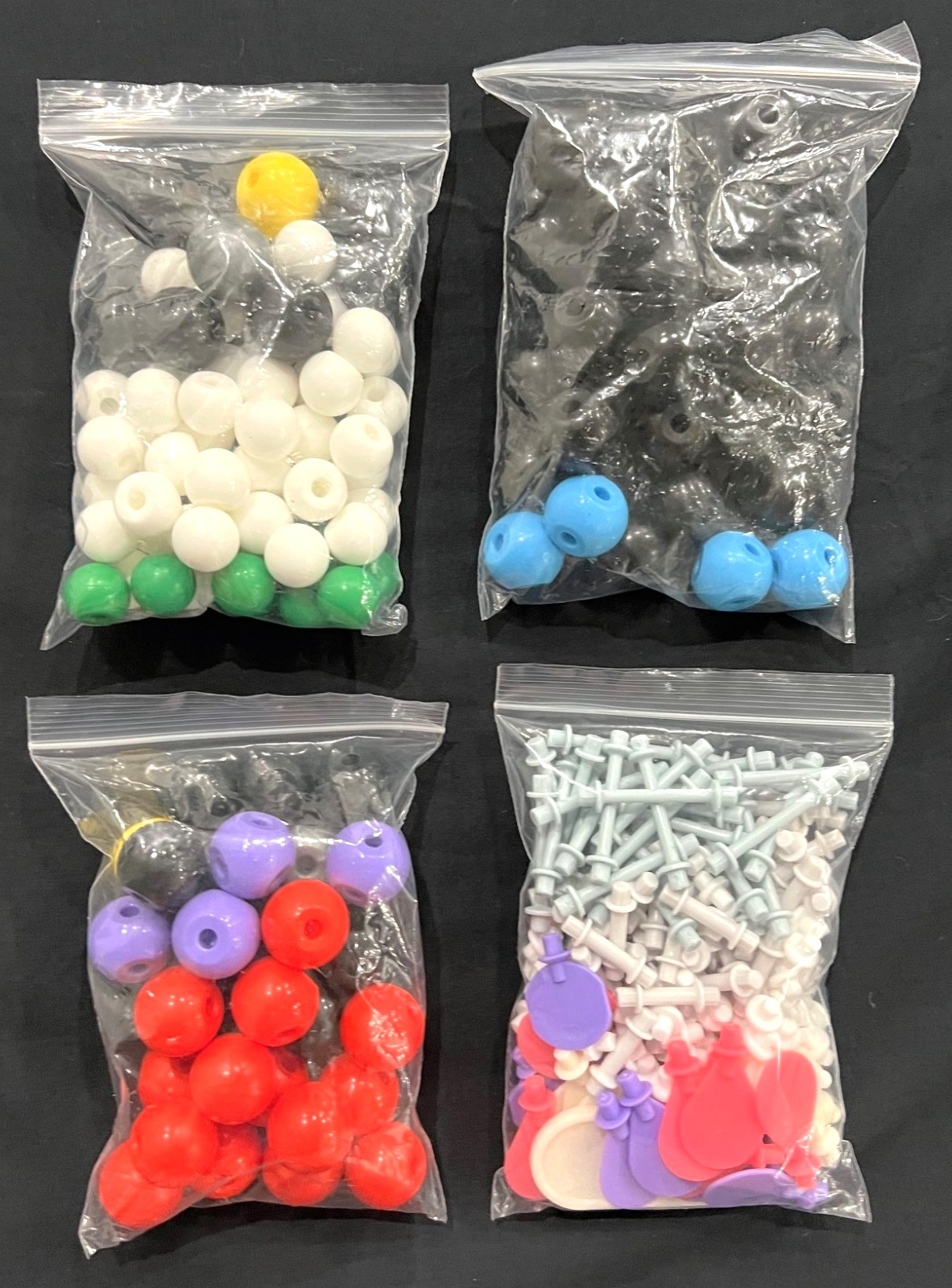 High School to College - INORGANIC & ORGANIC CHEMISTRY MODEL KIT (307 pieces)