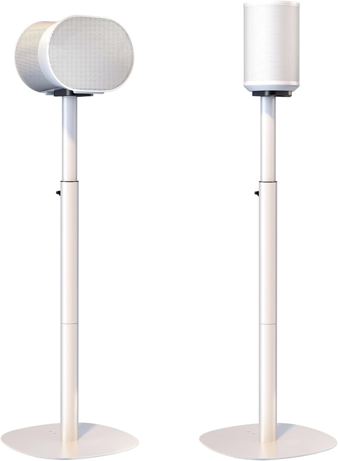 Speaker Stands for Sonos Era-100 & Era-300 - Height Adjustable Floor Stands 29.1