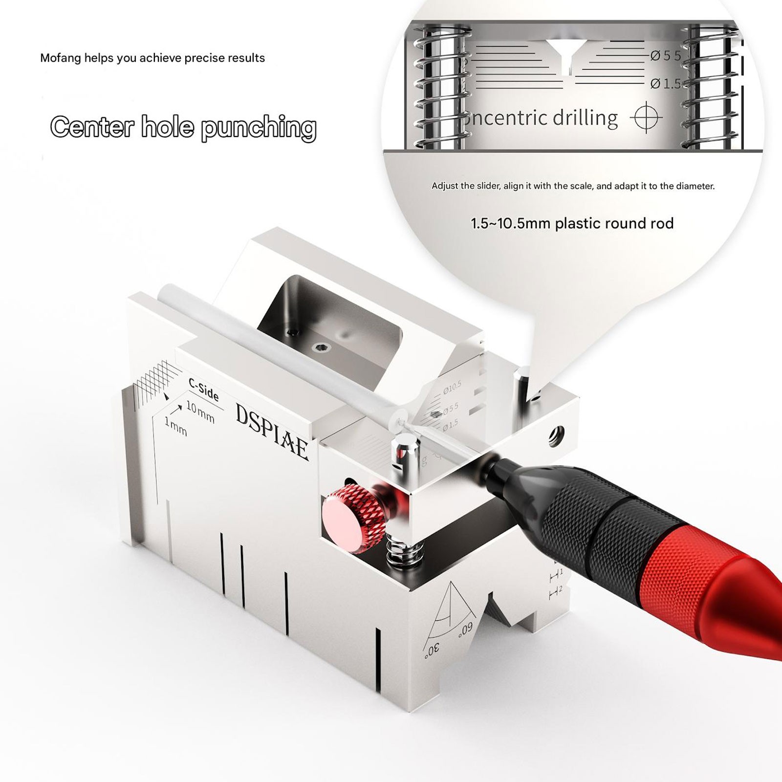 DSPIAE ST-AP Stainless Steel Processing Assistance Platform Model Craft Tool