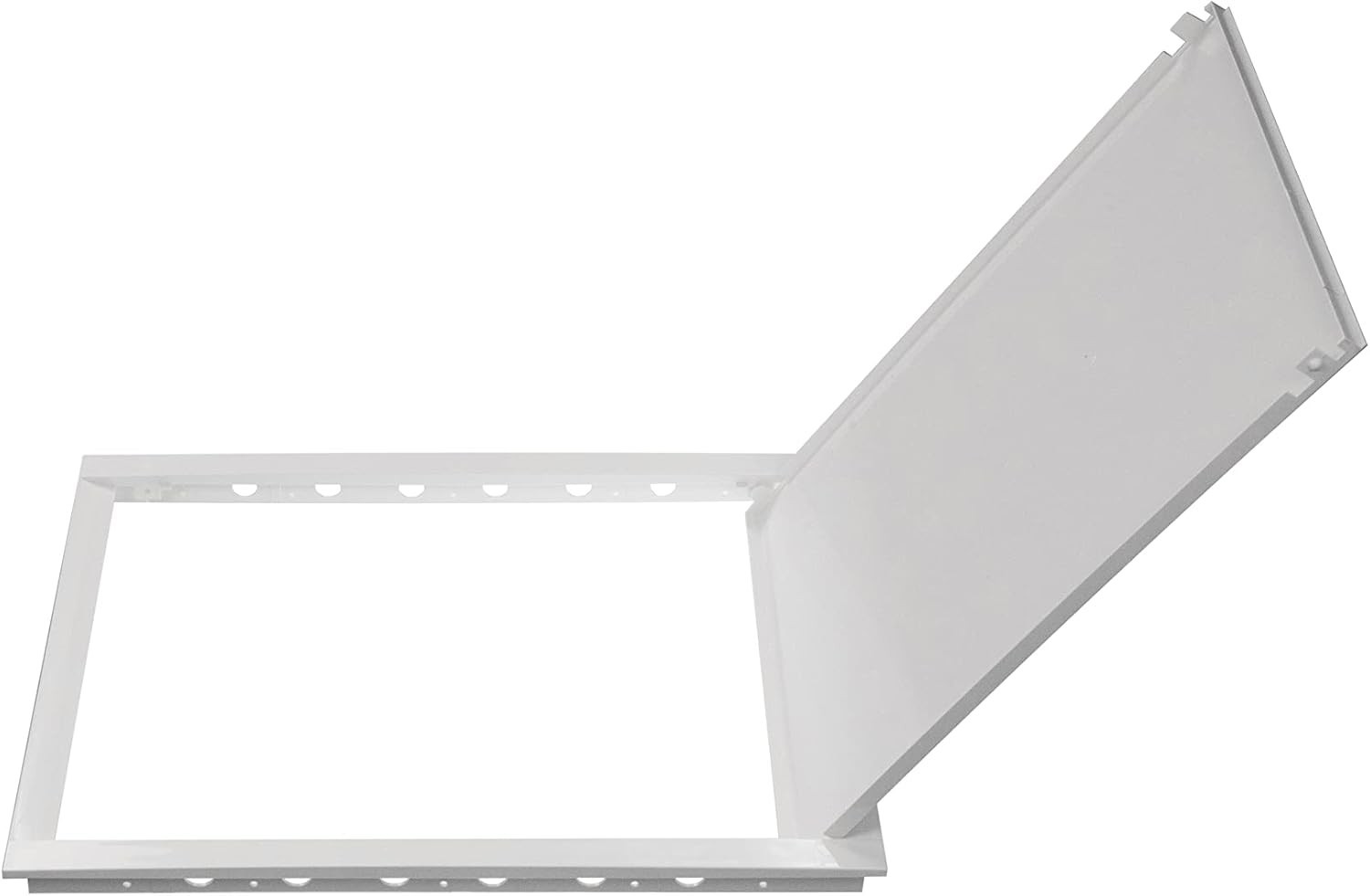 Modern White ABS Wall Panel - Hinged Access Door for Drywall