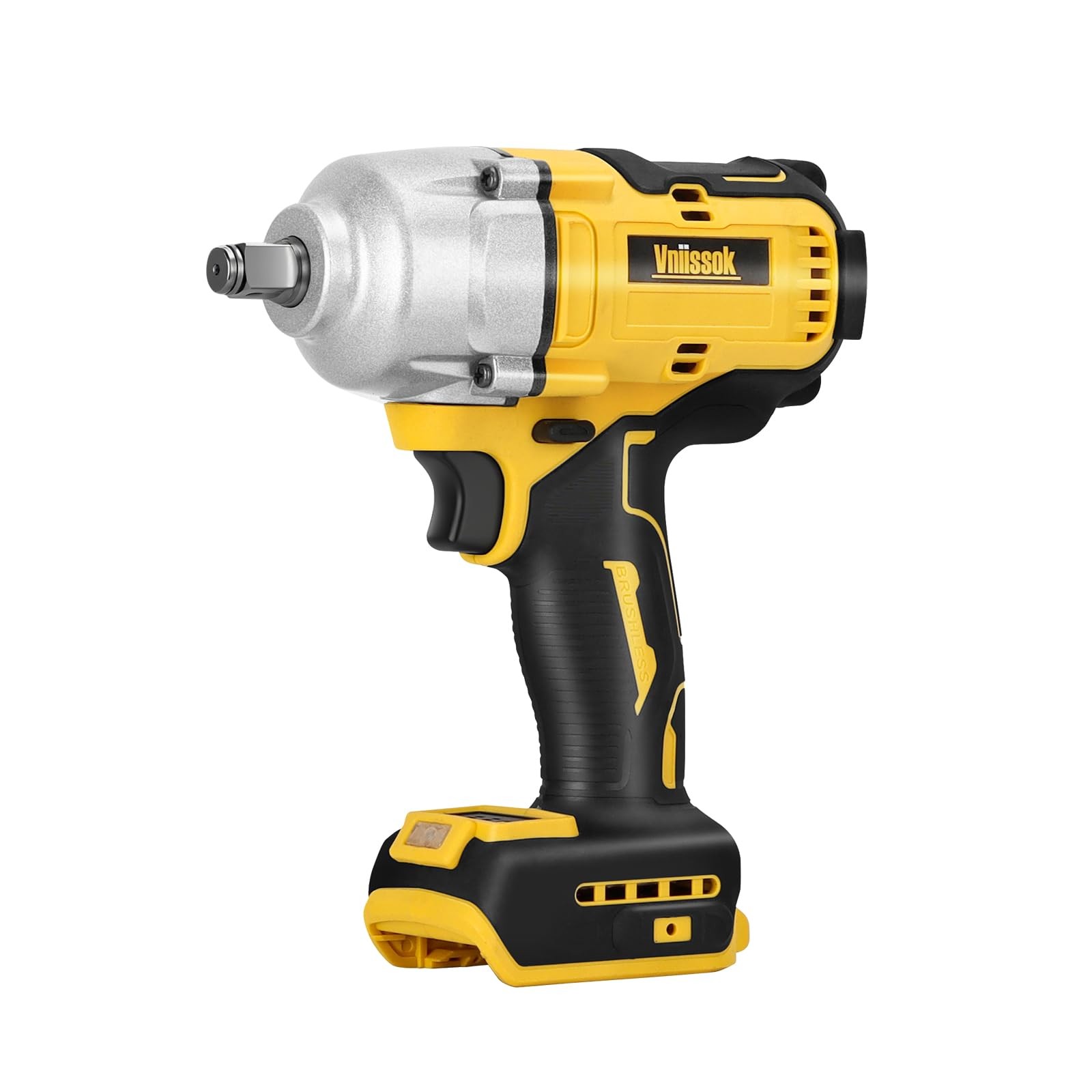 Cordless Impact Wrench 1/2 inch for Dewalt 20V Battery, Small, 1000n.m