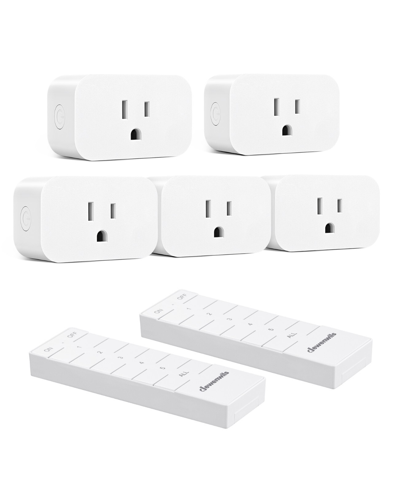 DEWENWILS Indoor Wireless Remote Control Outlet, Remote Light Switch 15A/1875W